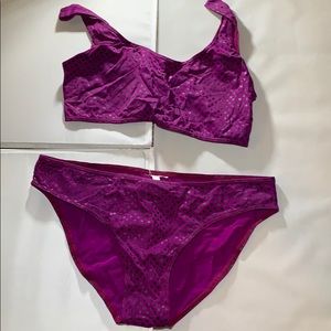 Women’s medium two piece swimsuit